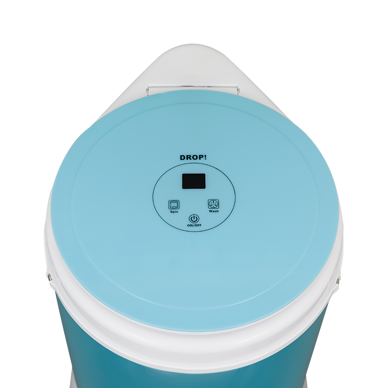 Mini uscător centrifug de 3 kg, uscător centrifug de blat cu tambur detașabil, dimensiune compactă, greutate redusă